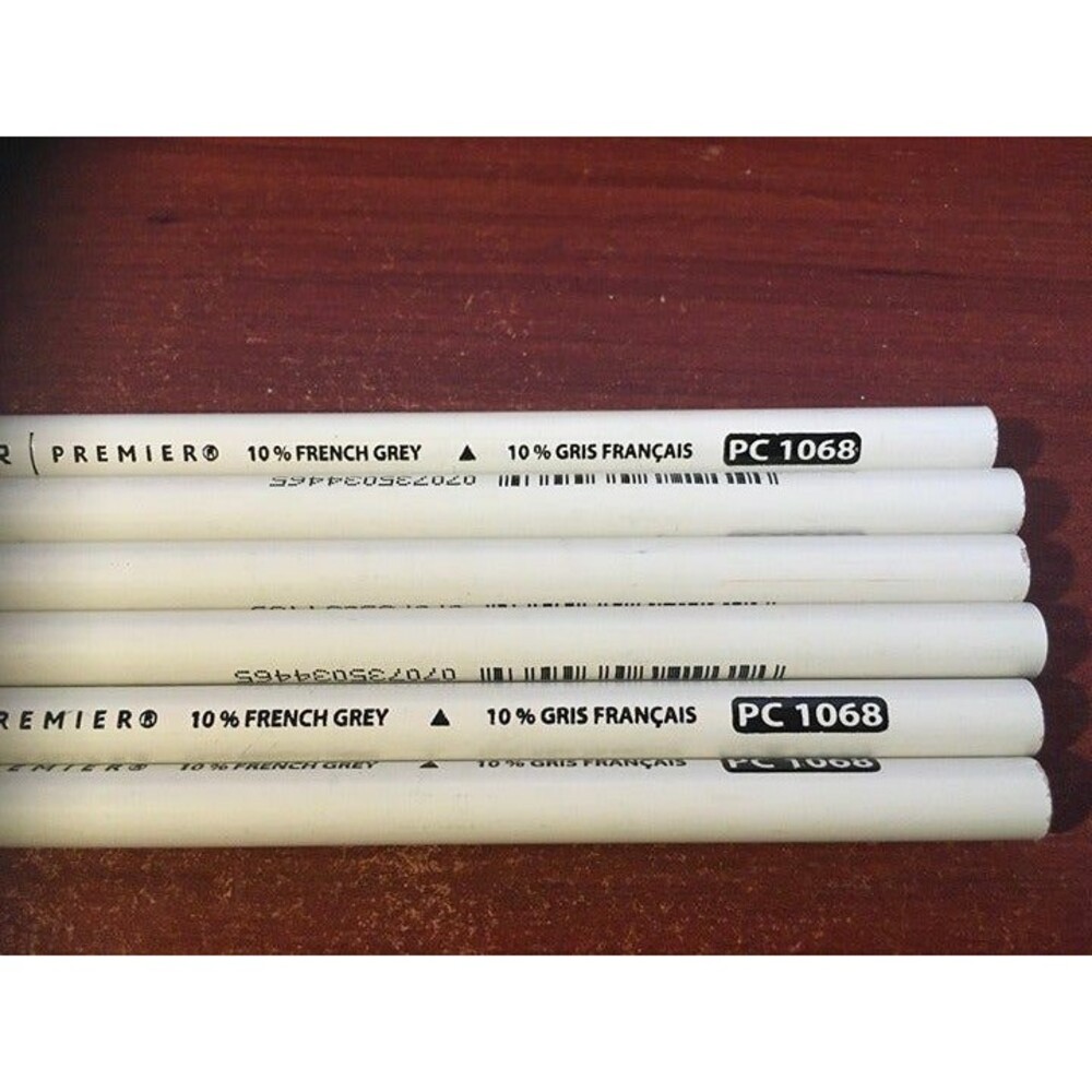 Prismacolor Premier Pencils PC1068 10% French Grey 6 pcs